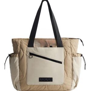 BAGSMART Quiled Laptop Tote Bag 23L Travel Work Carryall NEW